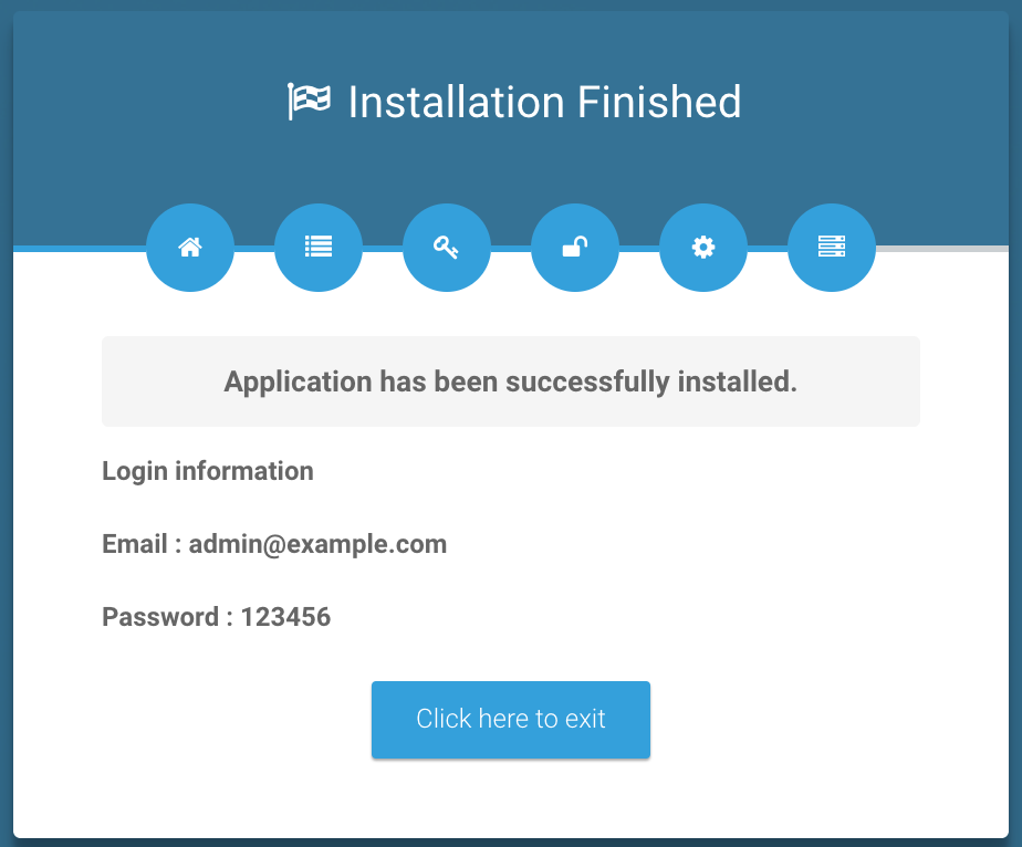 Check-in eighth step